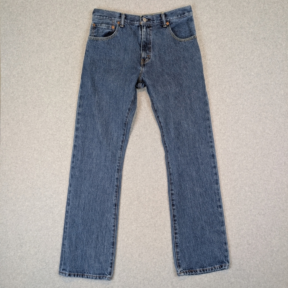 Levi's 517 Bootcut Jeans Men's 32X32 Cotton Denim Medium Wash Cowboy Western